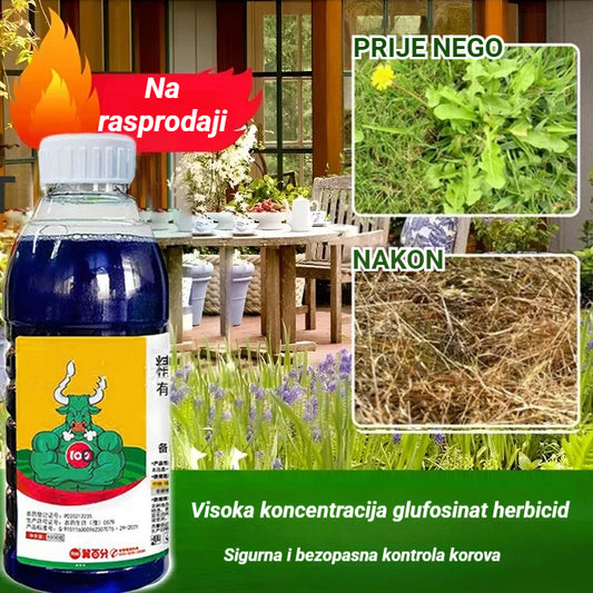 🌿【Kupite 1, dobijte 2 besplatno】Visoko koncentrirani amonijev glufosinat herbicid