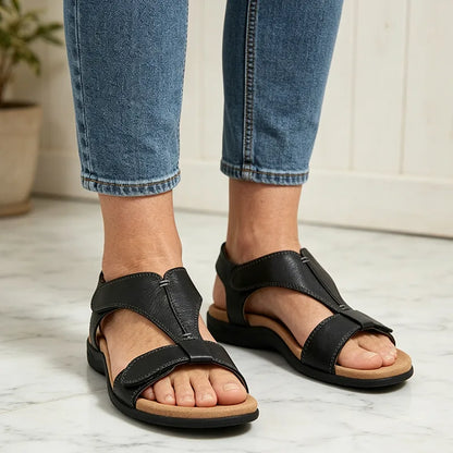 Sandalias de verano con suela blanda y soporte de arco, casuales y cómodas. 4309906