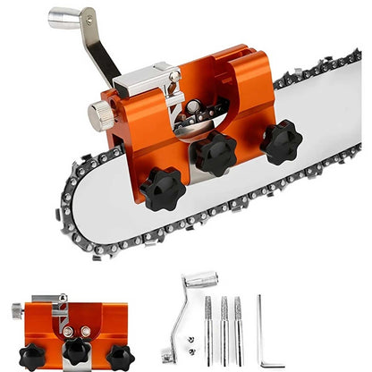 🔥【Oferta pe timp limitat】💥【50% REDUCERE】🔥🧰1 Ascuțitor electric pentru lant de drujbă, în total 3 capete de șlefuire diamantate de 4-5-6MM,1 mâner-3860903