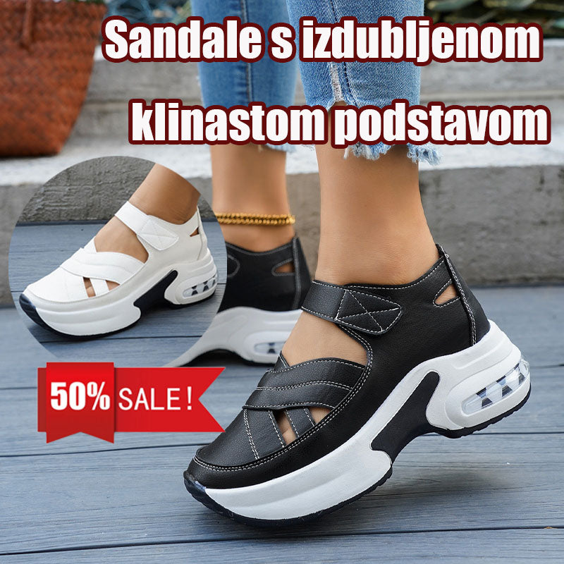 🔥🔥【Posebna ljetna ponuda】👟👟Ženske ležerne sportske sandale s ortopedskim potplatom i potporom za svod stopala - ✅Vrhunska udobnost, recite zbogom umoru