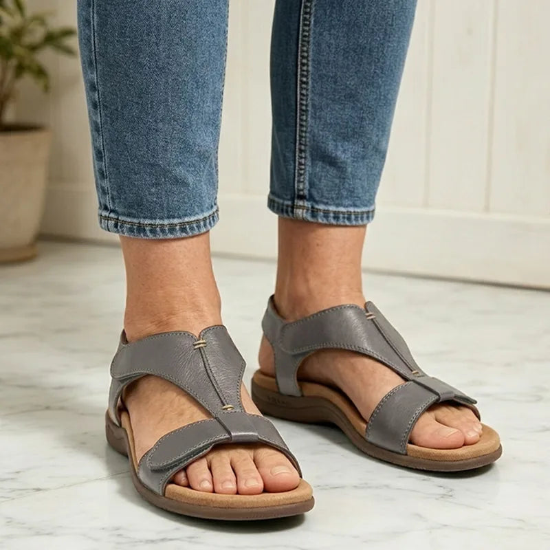 Sandalias de verano con suela blanda y soporte de arco, casuales y cómodas. 4309906