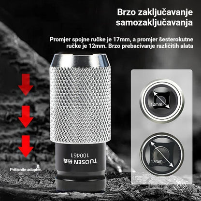 🔩【Kupi 1, dobi 1 gratis】Adapter za pretvaranje električnog ključa u čekić