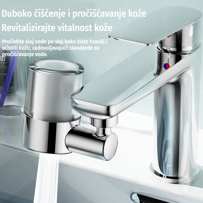 💧【Kupite 1, dobijte 1 gratis】✨ Filter za vodu za slavinu od nehrđajućeg čelika 304 | Dubinsko pročišćavanje, uklanja sediment i mirise, brza ugradnja, kompatibilan s 99% slavina 🚰