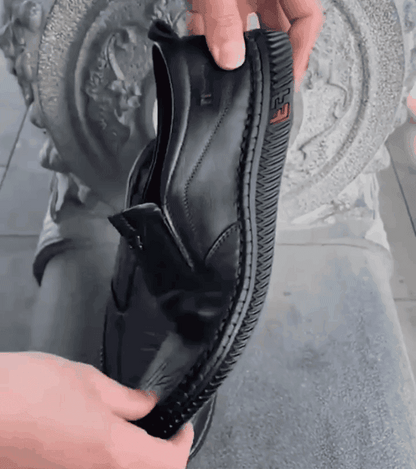 🔥【Oferta especial】Zapatos casuales de cuero genuino hechos a mano para hombre, transpirables y cómodos, modelo 2026