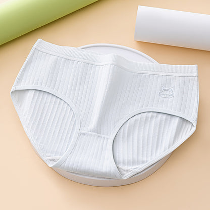 😍✨(7 bucăți) Ultima zi 50% reducere--Slip simplu antibacterian premium pentru femei cu talie înaltă-3843742