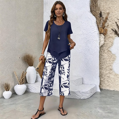 【S-5XL】VERDALISSE | Set od 2 komada Fresh Breeze | Lagan i elegantan višebojni ljetni set