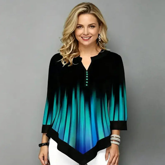 【S-5XL】Nueva camisa estampada de tendencia para otoño/invierno