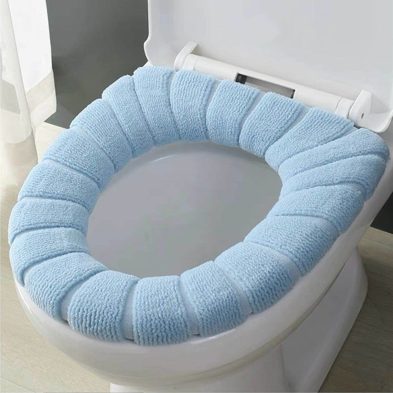 🚽🔥Płatność przy odbiorze! 🔥【Kup 1, a drugi dostaniesz gratis】Uniwersalny, zimowy podgrzewany pierścień na deskę sedesową