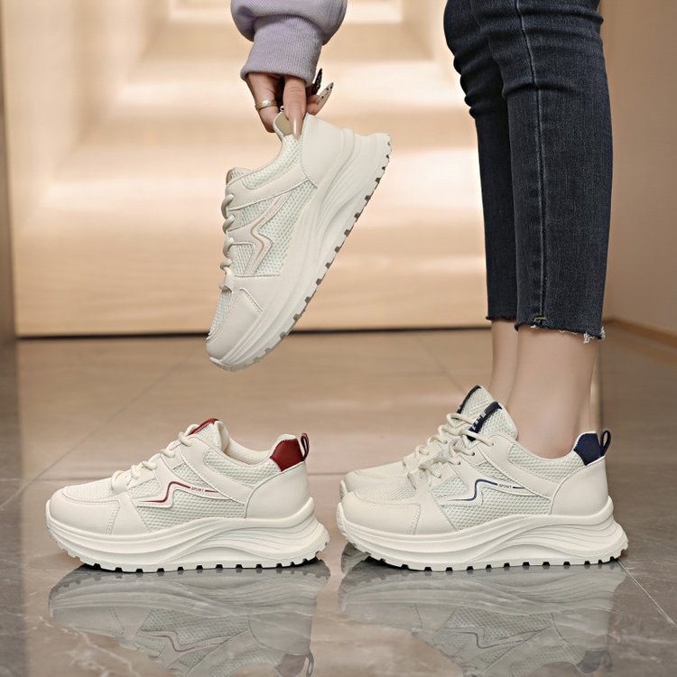 🔥🔥【Novi dolasci 50% popusta na ograničeno vrijeme】👟👟【Veličine 35-40】Nove ležerne tenisice na platformi za proljeće/ljeto 2026., dizajn koji povećava visinu, prikladne za trčanje, hodanje i ležerno nošenje.