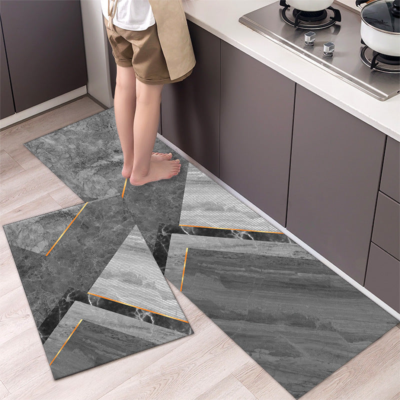 🔥Cumpărați 1 Primiți 1 gratuit👉【2 bucăți】【40*60+40*120cm】Folosit în mod obișnuit acasă🔥Tampă absorbantă simplă și atmosferică-3901754