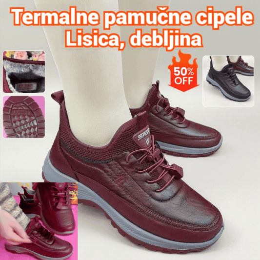 🌈⛄【Veličine 35-41】Nove ženske tenisice za jesen/zimu💝, udobne s flis podstavom i mekim potplatom, izrađene od prirodne kože