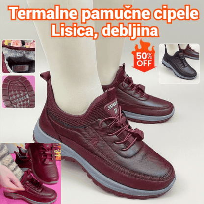 🌈⛄【Veličine 35-41】Nove ženske tenisice za jesen/zimu💝, udobne s flis podstavom i mekim potplatom, izrađene od prirodne kože