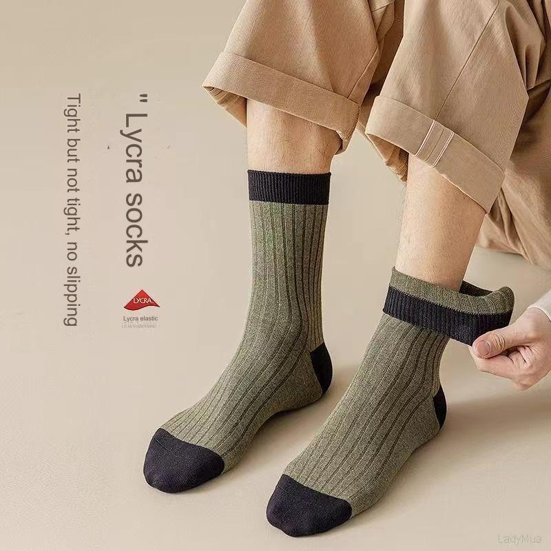 😍🧦【10 de perechi】Șosete deodorante din bumbac pentru bărbați noi 2025, care absorb transpirația--3866152