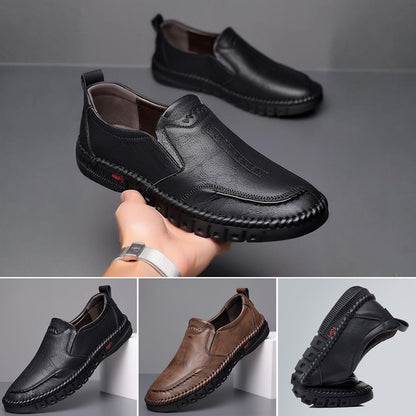 🏆👞【39-44】2026 Muške poslovne kožne cipele, materijal od prave kože, mekan, neklizajući i prozračni potplat
