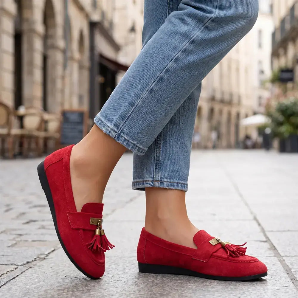 👟【36–43】Novi ženski ležerni modeli ravnih cipela za 2026. – rese, kopča i metalni detalji; jedinstven stil – mala je vjerojatnost da ćete sresti nekoga tko nosi iste cipele.