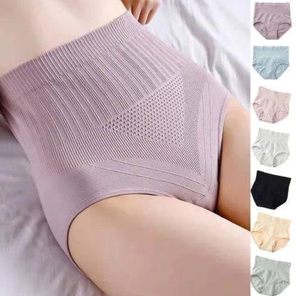 Último día con 50 % de descuento: 🔥7 piezas【M-XL】bragas antibacterianas impermeables de cintura alta