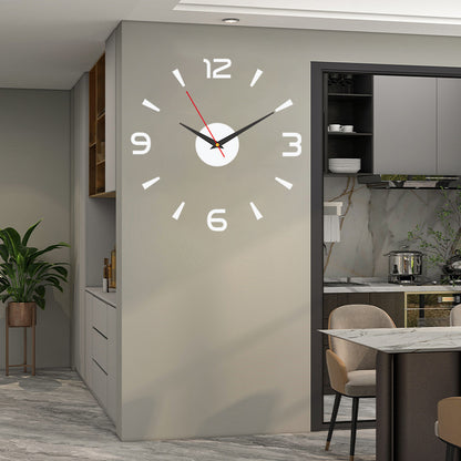🕑✨Reloj de pared acrílico luminoso 3D sin necesidad de taladrar (requiere montaje)
