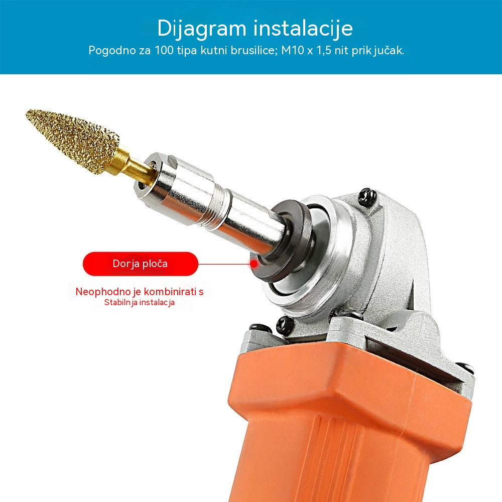 🔥【Kupite jedan, dobijte jedan gratis】Pretvarač stezne glave za kutnu brusilicu na ravnu brusilicu