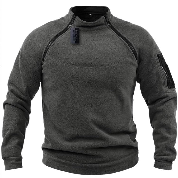 💥✨【S-4XL】Chaqueta de base polar cálida de invierno para hombre de nueva moda 2025, blusa 