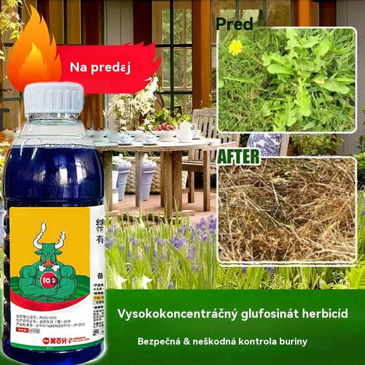 🔥【Kupite 2, dobijte 3 gratis】🌿🌿Visoka koncentracija glufosinatnog amonijevog herbicida