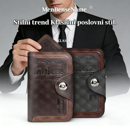 🔥【Kupi 1, dobij 1 besplatno】💰👝Moderan muški novčanik velikog kapaciteta—Plaćanje pouzećem