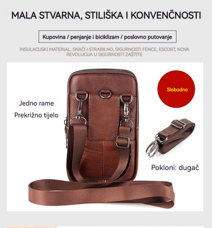 🔥【50% de descuento】Bolso portátil para teléfono con diseño híbrido (crossbody y bandolera) para hombre