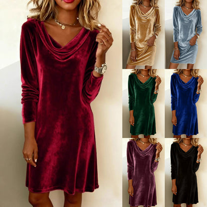 🔥 👗💖【S-3XL】 Ženske lužne haljine od umjetnog svile