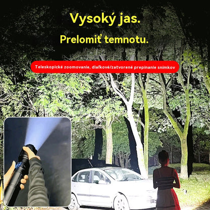 🔥Top hit【Zľava 50%】🔦2026 Nový vonkajší hliadkový reflektor, výkonné svietidlo, dlhé svietenie