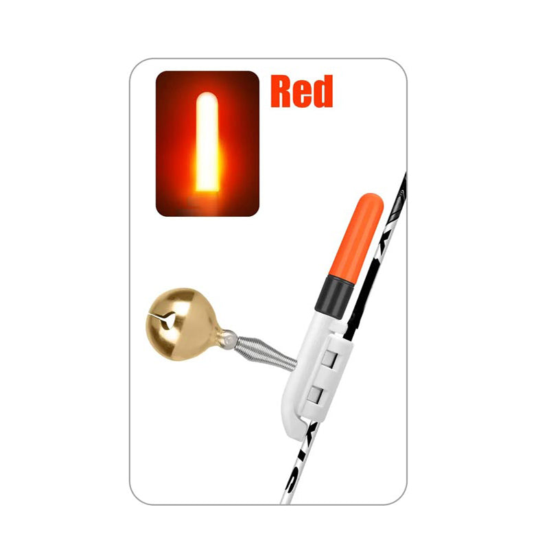 🔥🔥【30% OFF】【5 buc/10 buc】🎣Lumină LED pentru undiță cu clopoțel și sonerie --3967602