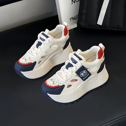 [Ograničeno vrijeme 50% popusta] 👟 Ležerne ljetne cipele s prozračnim dizajnom i debelim potplatom - elegantne, prozračne i super udobne.
