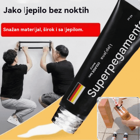 🔥【Plaćanje pouzećem - Kupite 5, dobijte 5 gratis】💦 Univerzalno vodootporno ljepilo, ljepilo bez čavala, jako vodootporno višenamjensko kućno ljepilo