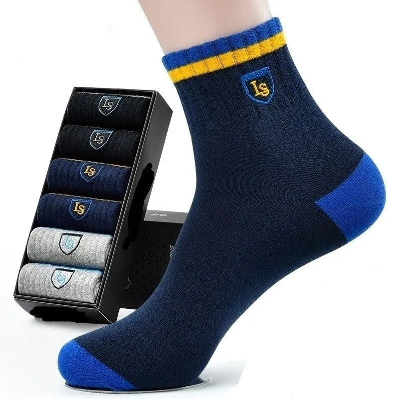 🔥🧦【10 perechi】șosete sportive casual pentru bărbați, calde, dezodorizante și care absoarbe transpirația -- 3856760