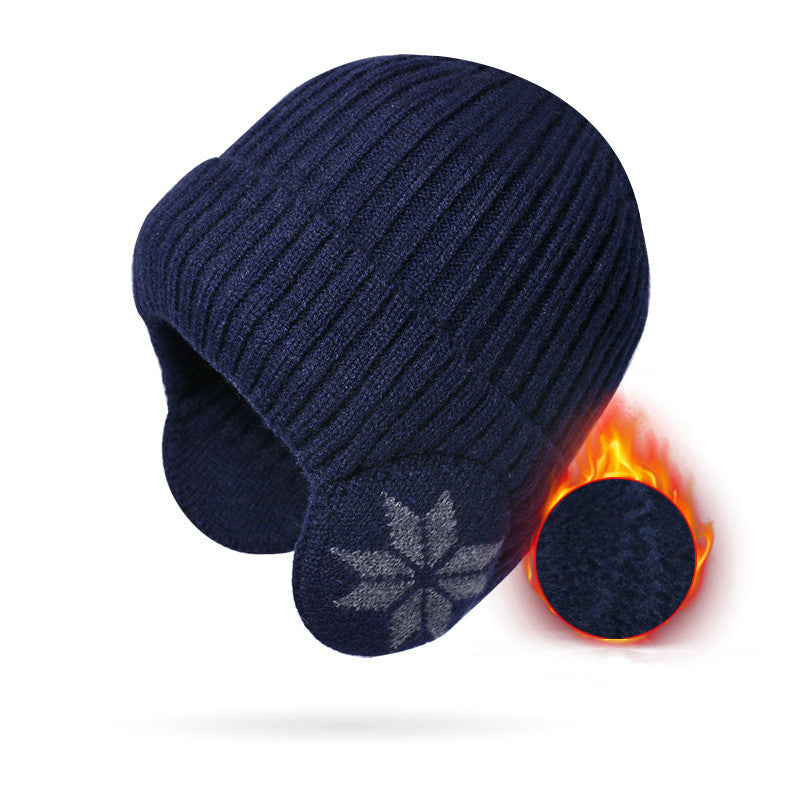 🔥【Cumpărați 1 și primiți 1 gratuit】🔥Pălărie caldă tricotată, rezistentă la vânt, căptușită cu lână