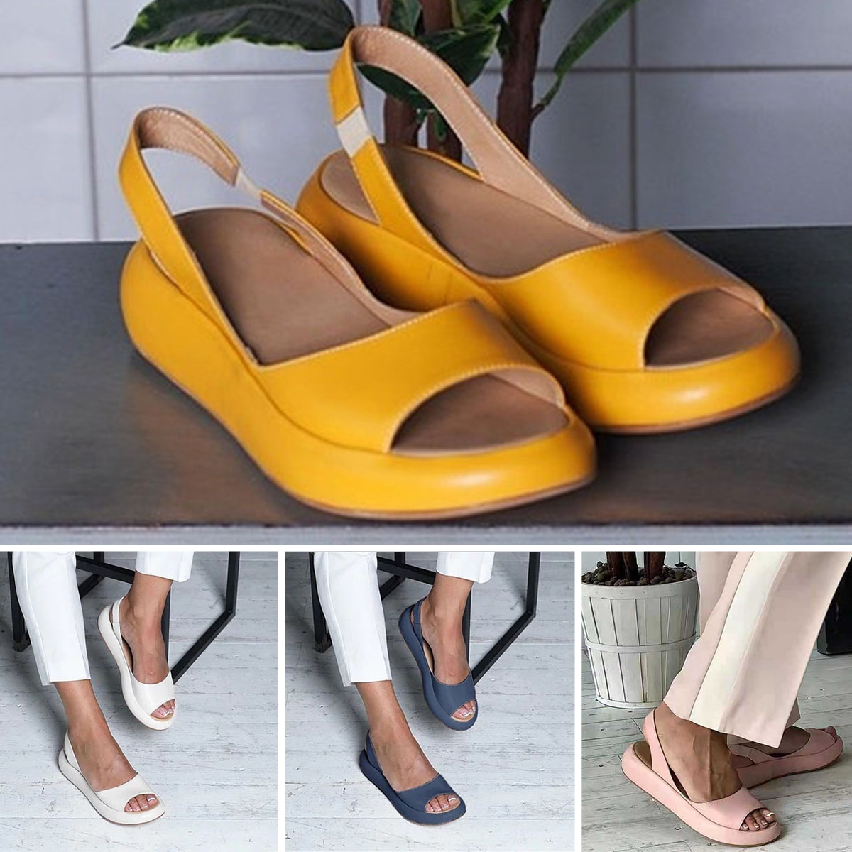 🔥👡【35-43】Ženske udobne ortopedske sandale s debelim potplatom ✅️Plaćanje pouzećem ✅️2 artikla sa 70% popusta
