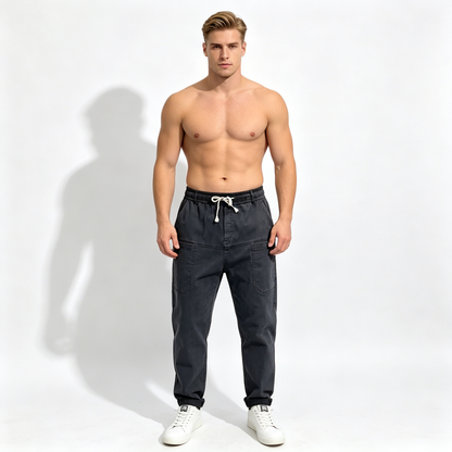 💥👖【50% popusta🔥】【S-5XL】Muške široke i udobne traperice, izuzetna elastičnost