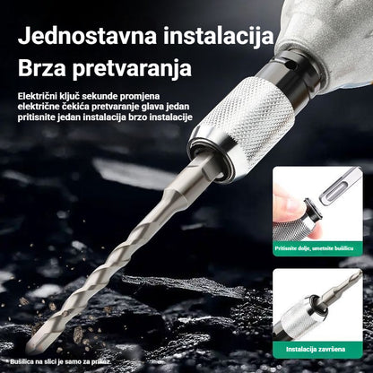 🔩【Kupi 1, dobi 1 gratis】Adapter za pretvaranje električnog ključa u čekić