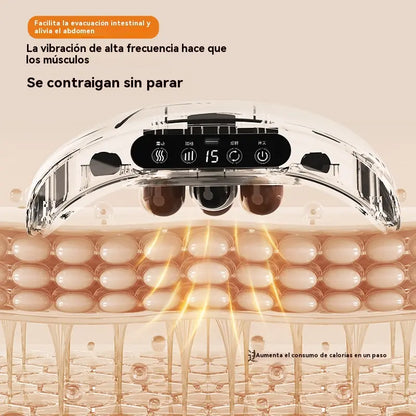 🔥Éxito de ventas 【Descuento del 50%】✨Máquina de masaje abdominal y quema de grasa. Ayuda a reducir la grasa de la cintura y el abdomen.