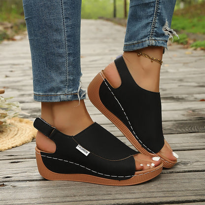 💥💥【Ultima zi de reducere de 50%】👡👡【Mărimi 36-43】Sandale de damă din piele naturală, confortabile pentru purtare toată ziua—✅Ramburs la livrare