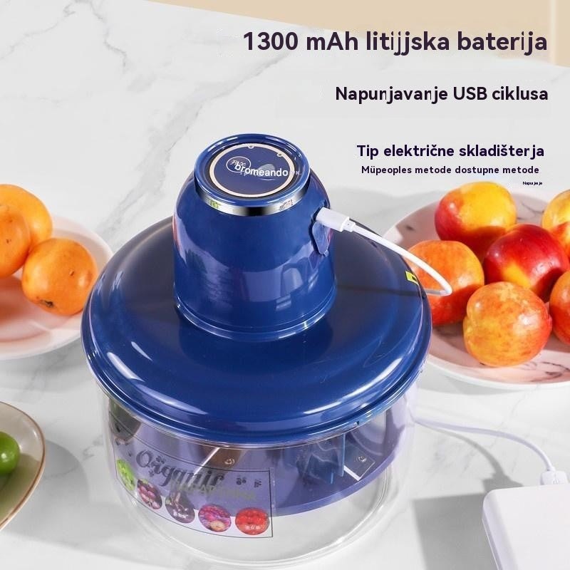 🍇🧄⏳Vremenski ograničena ponuda: 50% popusta⏰ Prozirna električna gulilica za voće i povrće🍇🧄