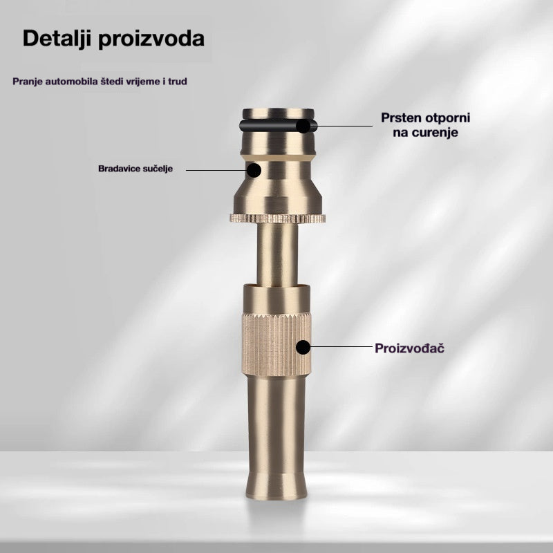 🚿【Kupite jedan, dobijte jedan gratis】💧 Vodeni pištolj visokog tlaka: Pranje automobila, Vrtlarstvo, 10x povećani tlak, više načina rada ⚡