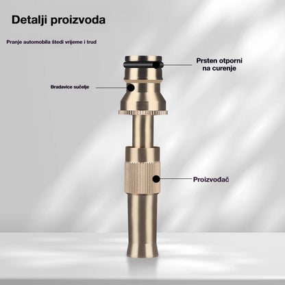 🚿【Kupite jedan, dobijte jedan gratis】💧 Vodeni pištolj visokog tlaka: Pranje automobila, Vrtlarstvo, 10x povećani tlak, više načina rada ⚡