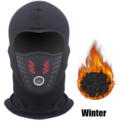 ☀️🔥Maska za cijelo lice, topla i udobna, pogodna za skijanje i zimsku upotrebu, otporna na vjetar, unisex