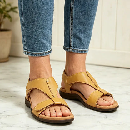 Sandalias de verano con suela blanda y soporte de arco, casuales y cómodas. 4309906
