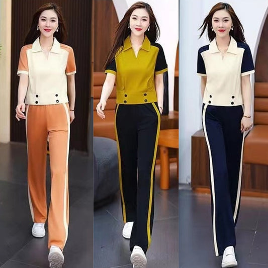 🏆【Touri + Pantaloni】Costumul sport casual de primăvară și toamnă 2025, la modă nouă