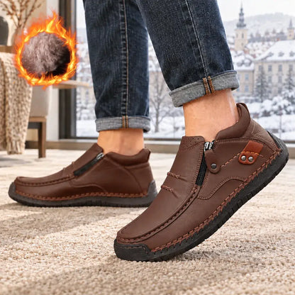 Mocasines de conducción para hombre hechos a mano en piel