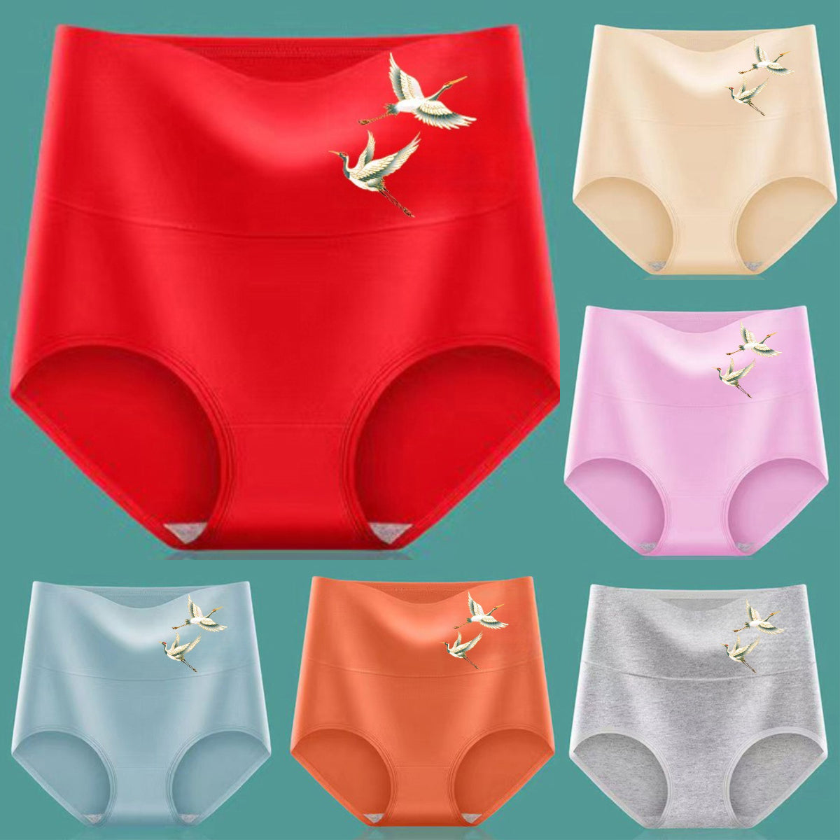 💖【Kupite 3, dobijte 3 gratis】Visoki struk, podiže stražnjicu, izrađen od visokokvalitetnog pamuka✨️ (45-105 kg)