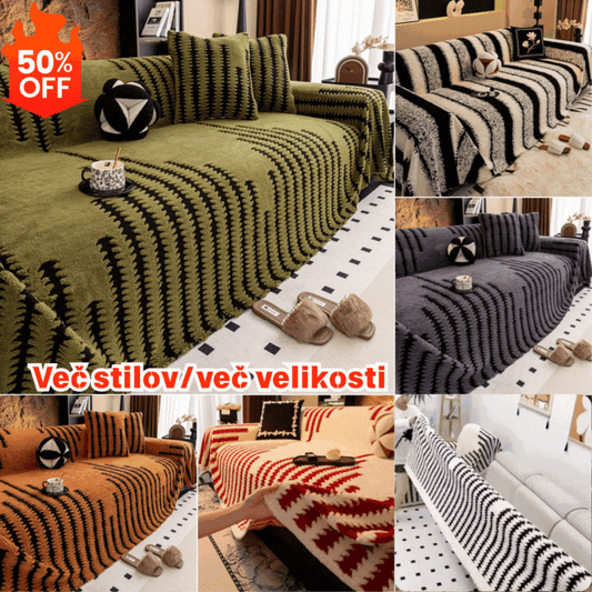 🛋️ Oferta por tiempo limitado: 【180*130 cm】【180*150 cm】Funda de sofá de terciopelo suave y antideslizante🍂 