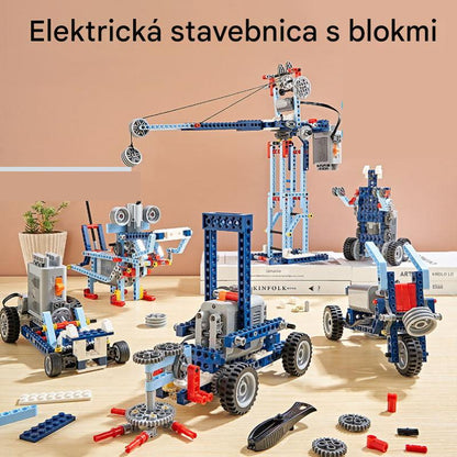 🔥【Vruća prodaja – Popust do 50%】🧒🧩Električne građevinske igračke