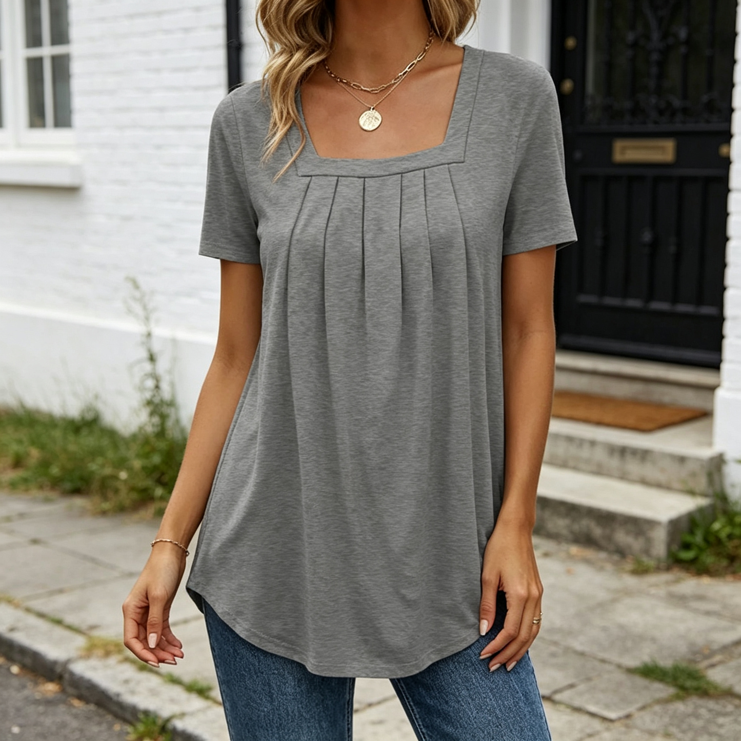 🔥🔥【Compre 1 y obtenga 1 gratis】【S-5XL】2026 Nueva camiseta para mujer
