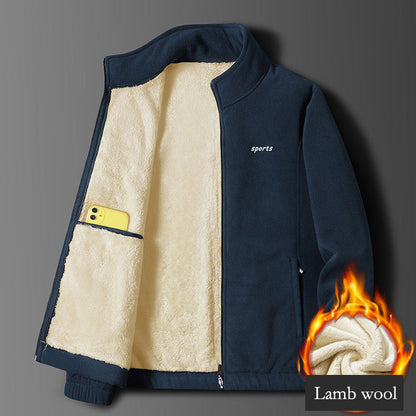 ⛄💥【Plačilo ob dostavi】💥【M-5XL】Moški novi jesensko-zimski debeli kašmirski plašč